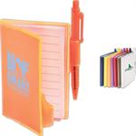 Clear-View Jotter with Pen