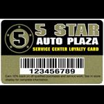 Deluxe Loyalty Card .030&quotGold