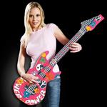 42&quotInflatable Guitar with Groovy Design