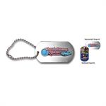 Dog tag , 4-1/2&quotball chain, FCD