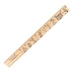 Kids Playing Sports " U&quotColor Rulers - Natural wood finish