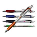 Silver Crest Grip Pen, Full Color Digital