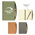 5&quotX 7&quotEco-Inspired Spiral Notebook &ampPen