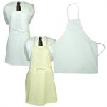 Butcher Apron - Natural and White