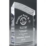 Large Clear Chisel Tower Award