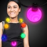 LED Ball Necklaces - Variety of Colors Available