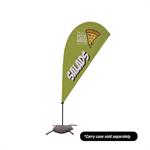 6.5&aposValue Teardrop Sail Sign - 2-Sided with Cross Base