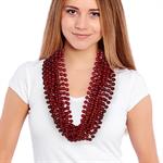 Red 33&quot12mm Bead Necklaces