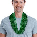 Green 33&quot12mm Bead Necklaces