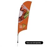 10.5&aposValue Razor Sail Sign - 1-Sided with Ground Spike