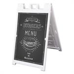 Signicade Deluxe A-Frame Chalkboard Kit