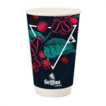 Përka® 16oz Double Wall Paper Coffee Cup