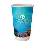 Përka® 20oz Double Wall Paper Coffee Cup