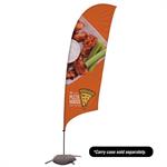 10.5&aposValue Razor Sail Sign - 1-Sided with Cross Base