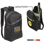 Color Zippin&aposLaptop Backpack