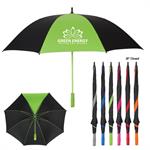 60&quotArc Splash of Color Golf Umbrella