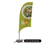 7.5&aposValue Razor Sail Sign - 2-Sided with Cross Base