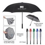 48&quotArc Blanc Noir Inversion Umbrella