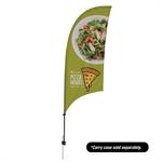 7.5&aposValue Razor Sail Sign - 1-Sided with Ground Spike