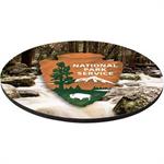 Round Full Color Hard Mouse Pad