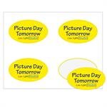 Oval Quick &ampColorful Sheeted Label