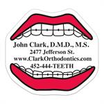 Mouth Vinyl Die Cut Small Stock Magnet