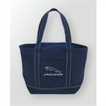 Zippered Solid Color Boat Tote