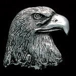 Eagle Head Pewter Accent