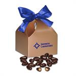 Dark Chocolate Covered Almonds in Copper Gift Box