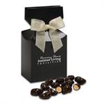 Chocolate Sea Salt Cashews in Black Premium Delights Box