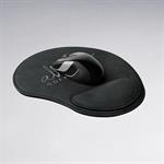 Leatherette Mouse Pad - Black/Silver