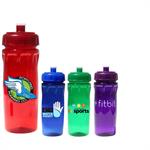 18 oz. Poly-Saver PET Bottle with Push &apos n Pull Cap, Full Col