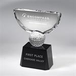 Crowned Golf Trophy (med)