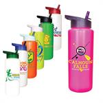 32oz. Sports Bottle with Straw Cap Lid, Full Color Digital