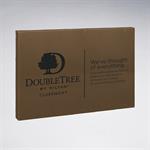 Leatherette Wall Sign - Dark Brown