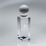 Golf Ball with Crystal Block (lrg)
