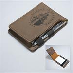 Leatherette Notepad and Pen
