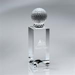 Golf Ball with Crystal Block (sml)