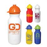 20 oz. Value Cycle Bottle w/ Safety Helmet Push &apos n Pull Cap
