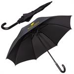 Leeman™ 48&quotExecutive Umbrella with Curved Faux Leather H...