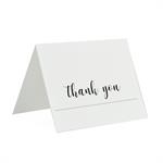 Gourmet Expressions Thank You Folding Greeting Card