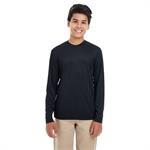 UltraClub Youth Cool &ampDry Performance Long-Sleeve Top