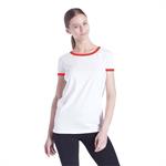 US Blanks Ladies&aposClassic Ringer T-Shirt