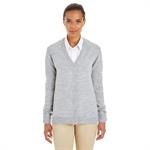 Harriton Ladies&aposPilbloc™ V-Neck Button Cardigan Sweater