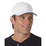 Bayside 100% Brushed Cotton Twill Structured Sandwich Cap