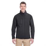 UltraClub Adult Ripstop Soft Shell Jacket with Cadet Collar