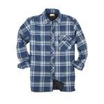 Backpacker Men&apos s Tall Flannel Shirt Jacket with Quilt Lining