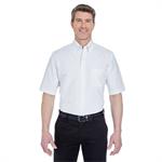 UltraClub Men&apos s Classic Wrinkle-Resistant Short-Sleeve Ox...