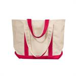 Liberty Bags Windward Large Cotton Canvas Classic Boat Tote