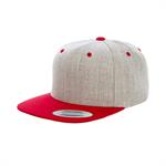 Yupoong Adult 6-Panel Structured Flat Visor Classic Two-T...